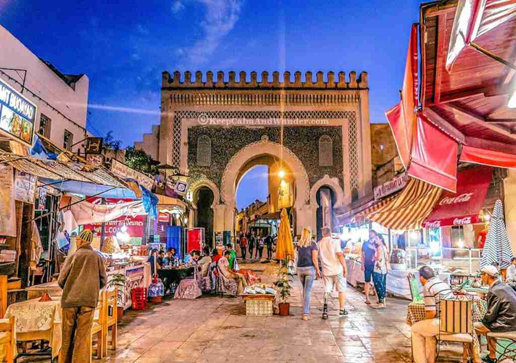 Bab Bou Jeloud - Fez Iconic City Gate