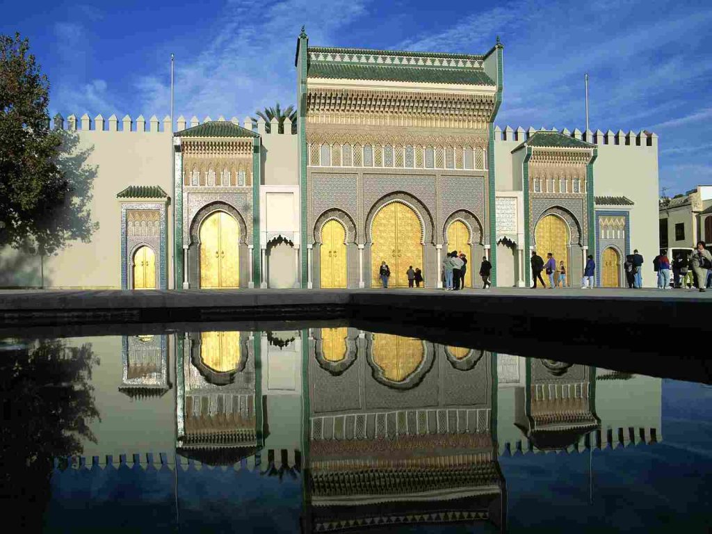 Doors-of-royal-palace-fes-el-jdid-middle-atlas
