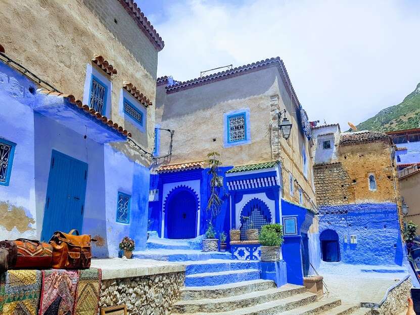 The blue city of Morocco